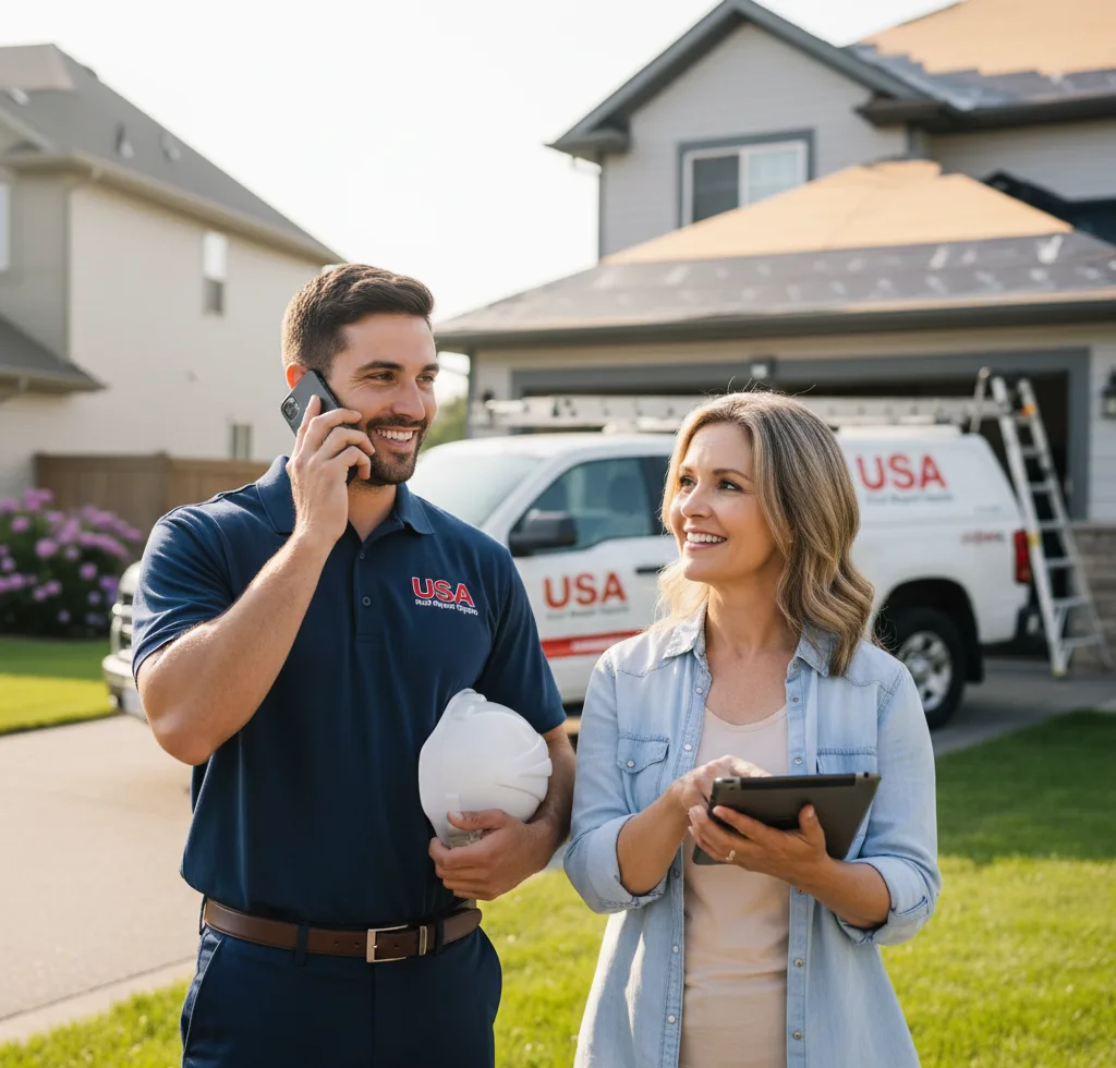 USA Roof Repair Experts customer support in London